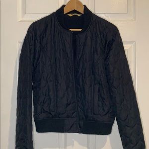 Black Bomber Jacket